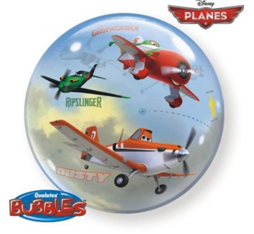 Balon foliowy 22" QL Bubble Poj. "Planes"