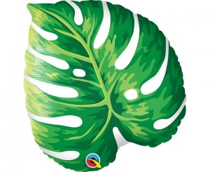 Balon foliowy 21" QL SHP  liść Tropical Philodendron