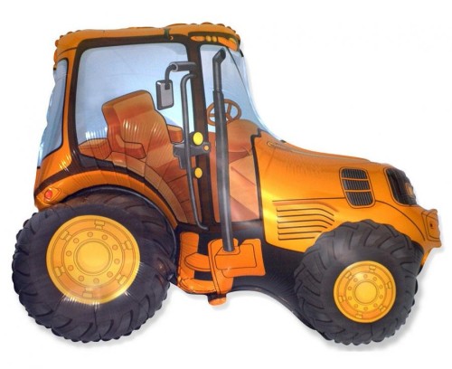 Balon foliowy 24" FX - "Traktor" (pomarańczowy)
