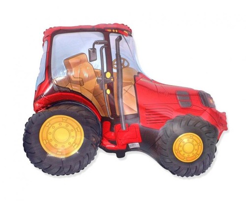 Balon foliowy 24" FX - "Traktor" (czerwony)