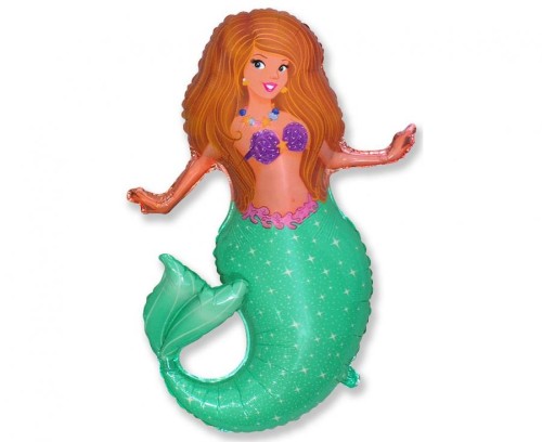 Balon foliowy 24" FX - "Pretty Mermaid"