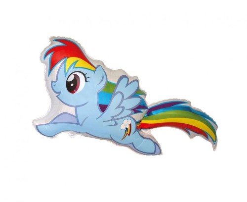 Balon foliowy 24" FX - "Kucyki: Rainbow Dash"