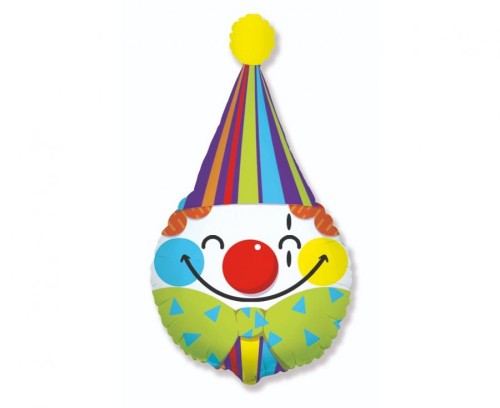 Balon foliowy 24 cale FX - Głowa klauna
