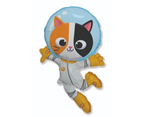 Balon foliowy 24" FX - Kot Astronauta