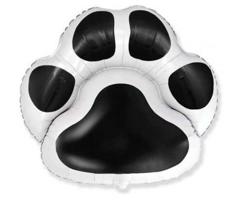 Balon foliowy 24" FX - Łapka (czarna)