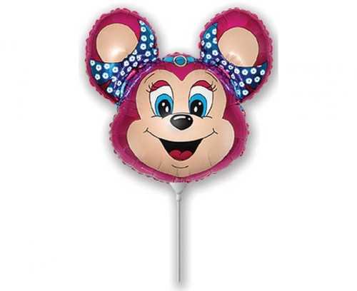 Balon foliowy 14" FX - "Babsy Mouse" (różowa)