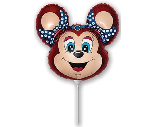 Balon foliowy 14" FX - "Babsy Mouse" (czerwona)