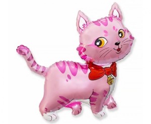 Balon foliowy 14" FX - "Kotek różowy"