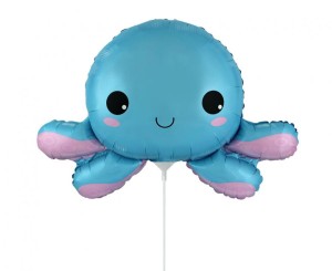 Balon foliowy 14" FX - Szczęśliwa ośmiornica