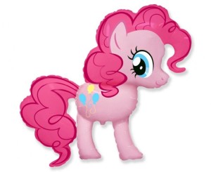 Balon foliowy 24" FX - "Kucyki: Pinkie Pie", pakowany