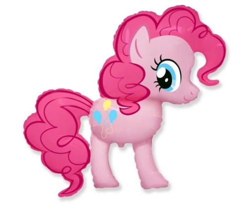 Balon foliowy 24" FX - "Kucyki: Pinkie Pie", pakowany