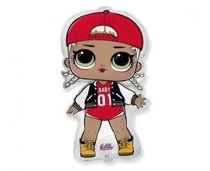Balon foliowy 24" FX - LOL: MC Swag, pakowany