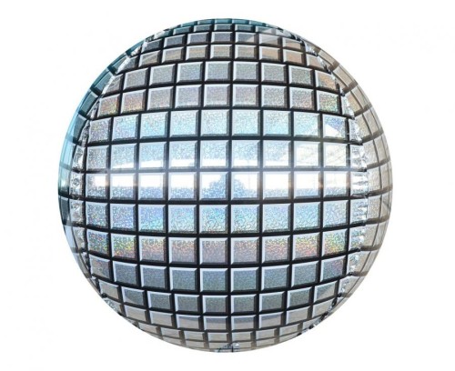 Balon foliowy B&C 16 cali Kula disco