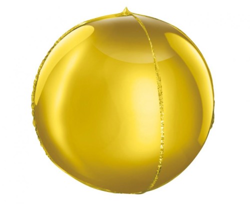 Balon foliowy B&C 16 cali Kula złota