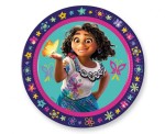   Talerzyki papierowe Encanto, next generation, 23 cm, 8 szt. (plastic-free)
