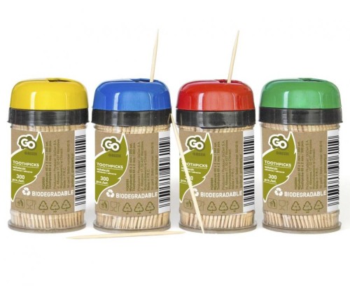 Wykałaczki drewniane 65x2 mm/ 300 szt.