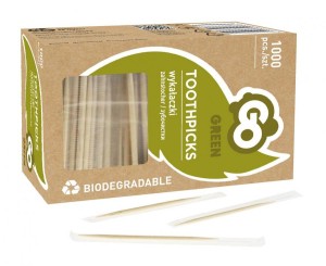 Wykałaczki pak. indywidualnie (foliowane) / 1000 szt.