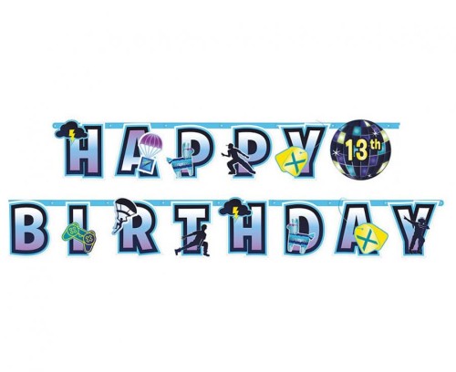 Banner Battle Royal 13th birthday, 320x26 cm