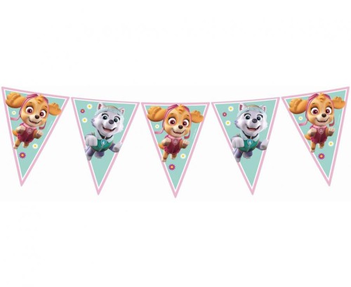 Banner flagi Paw Patrol Skye and Everest