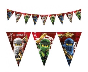 Banner Lego Ninjago, 9 flag (papier FSC)