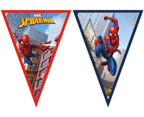 Banner "Spiderman Crime Fighter", flagi (papier FSC)