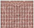 Kurtyna B&C Kwadrat-gwiazdki, metaliczna różowo-złota, 100x200 cm