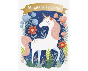 #HKO Kartka okolicznościowaB6 Magiczny Koń
