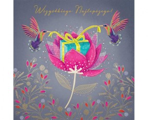 #HKO Kartka okolicznościowa KW KOLIBRY 1 szt.