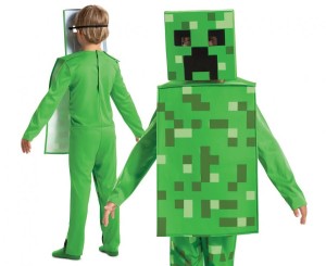 #STDZ Strój Creeper Fancy - Minecraft (licencja), rozm. M (7-8 lat)