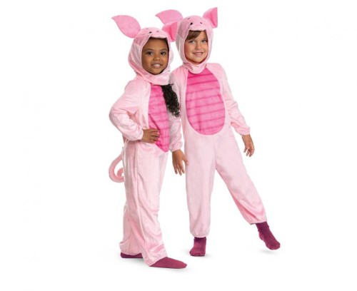 #STDZ Strój Piglet Deluxe- Winnie the Pooh (licencja), rozm. XS (3-4 lat)