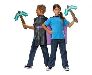 #STDZ Zestaw Minecraft (licencja), (kilof, peleryna), rozm. uniw.