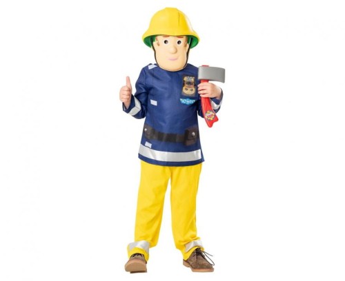 #STDZ Zestaw dla dzieci Strażak Sam (maska, spodnie, top), rozm. 5-6 lat