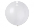 Balon GM220, kula metalik 0.65m - biała 29