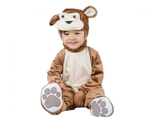 #STDZ Zestaw dla dzieci Mała Małpka (kombinezon, kaptur, buciki), rozm. 92/104 cm