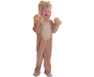 #STDZ Zestaw dla dzieci Lew (kombinezon, kaptur, ogon), rozm. 92/104 cm