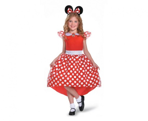 #STDZ Strój Red Minnie Classic- Minnie Mouse (licencja), rozm (2 lat)