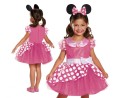 #STDZ Strój Minnie Pink Deluxe - Minnie Mouse (licencja), rozm. XS (3-4 lata)