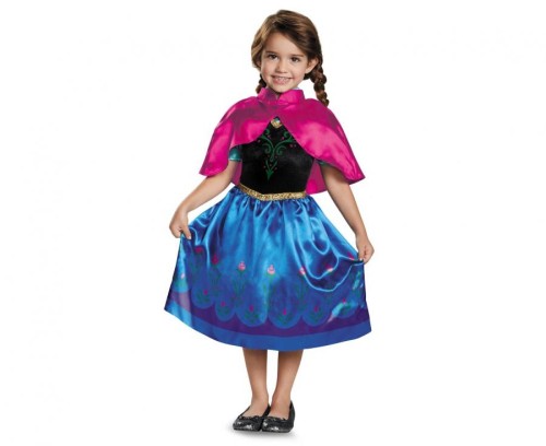 #STDZ Strój Anna Travelling Classic - Frozen (licencja), rozm. M (7-8 lat)