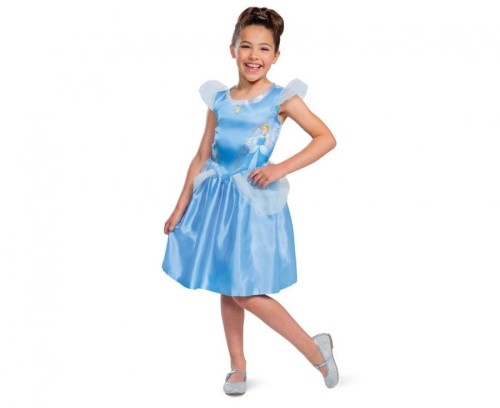 #STDZ Strój Cinderella Basic Plus- Disney (licencja), rozm. M (7-8 lat)