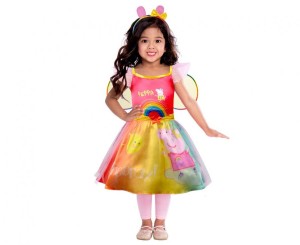 #STDZ Strój dla dzieci Peppa Rainbow Dress 2-3 lat