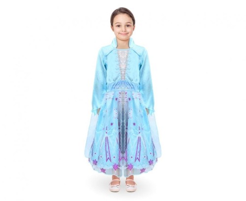 #STDZ Strój dla dzieci "Błękitna Princess" (sukienka) rozm. 95-110 cm