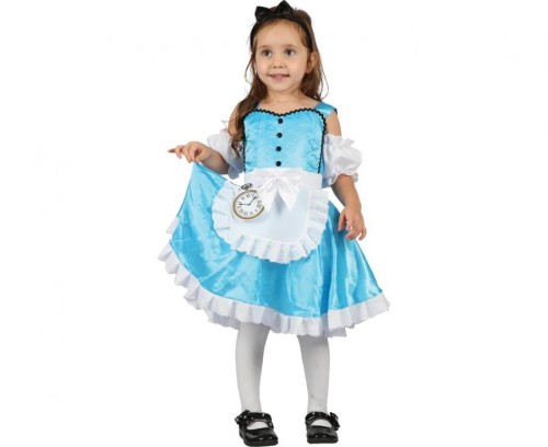 #STDZ Zestaw dla dzieci Alicja (sukienka, opaska, zegarek), rozm. 92/104 cm