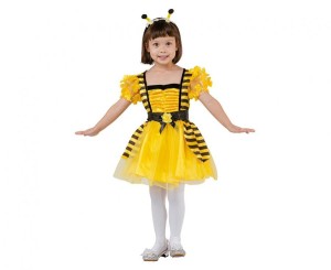 #STDZ Zestaw dla dzieci Pszczółka (sukienka, opaska, pasek), rozm. 92/104 cm