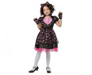 #STDZ Zestaw dla dzieci Kotek (sukienka, opaska, rękawiczki), rozm.130/140 cm