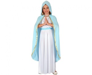 #STDZ Zestaw dla dzieci Maria (sukienka, peleryna z kapturem, pasek), rozm. 110/120 cm