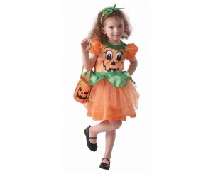 #STDZ Zestaw dla dzieci Dynia (sukienka, opaska, torebka), rozm. 92/104 cm