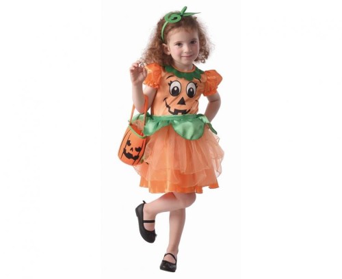 #STDZ Zestaw dla dzieci Dynia (sukienka, opaska, torebka), rozm. 92/104 cm