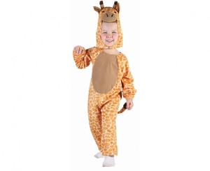 #STDZ Zestaw dla dzieci Żyrafka (kombinezon z kapturem, ogon), rozm. 92/104 cm