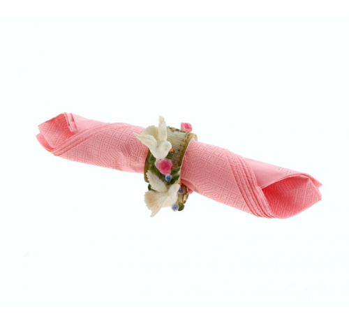 Serwetnik figurka "Gołąbki"