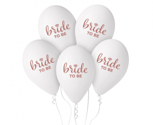 Balony Premium Hel Bride To Be, 13"/ 5 szt.